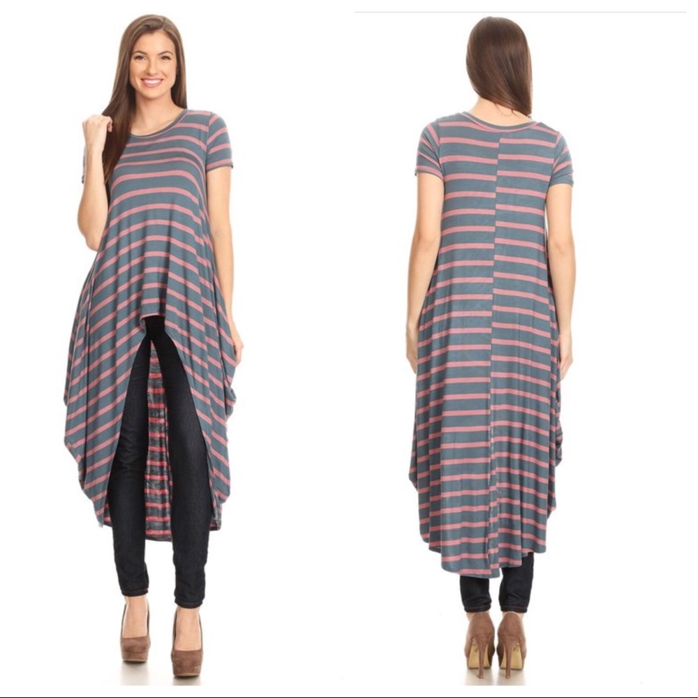 Oversized Jersey Midi Dress
